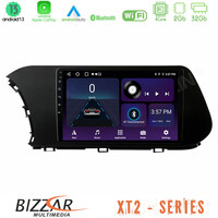 Bizzar xt2 Series 4core Android13 2+32gb Hyundai i20 2021-2023 Navigation Multimedia Tablet 9 u-xt2-Hy1043