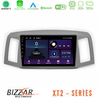 Bizzar xt2 Series 4core Android13 2+32gb Jeep Grand Cherokee 2005-2007 Navigation Multimedia Tablet 10 u-xt2-Jp1152