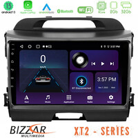 Bizzar xt2 Series 4core Android13 2+32gb kia Sportage Navigation Multimedia Tablet 9 u-xt2-Ki0034