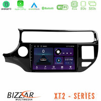 Bizzar xt2 Series 4core Android13 2+32gb kia rio 2015-2017 Navigation Multimedia Tablet 9 u-xt2-Ki0553