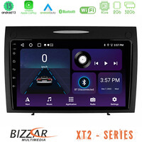 Bizzar xt2 Series 4core Android13 2+32gb Mercedes slk Class Navigation Multimedia Tablet 9 u-xt2-Mb0804