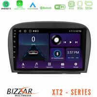 Bizzar xt2 Series 4core Android13 2+32gb Mercedes sl Class 2005-2011 Navigation Multimedia Tablet 9 u-xt2-Mb0479