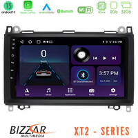 Bizzar xt2 Series 4core Android13 2+32gb Mercedes A/b/vito/sprinter Class Navigation Multimedia Tablet 9 u-xt2-Mb0759