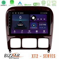 Bizzar xt2 Series 4core Android13 2+32gb Mercedes s Class 1999-2004 (W220) Navigation Multimedia Tablet 9 u-xt2-Mb0765