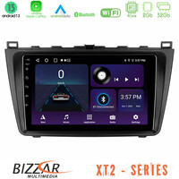 Bizzar xt2 Series 4core Android13 2+32gb Mazda 6 2008-2012 Navigation Multimedia Tablet 9 u-xt2-Mz0233