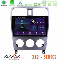 Bizzar xt2 Series 4core Android13 2+32gb Subaru Forester 2003-2007 Navigation Multimedia Tablet 9 u-xt2-Su0470