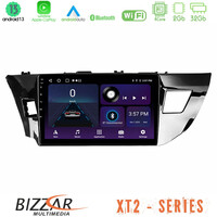 Bizzar xt2 Series 4core Android13 2+32gb Toyota Corolla 2014-2016 Navigation Multimedia Tablet 9 u-xt2-Ty0008