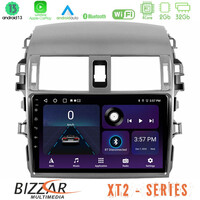 Bizzar xt2 Series 4core Android13 2+32gb Toyota Corolla 2008-2010 Navigation Multimedia Tablet 9 u-xt2-Ty0144