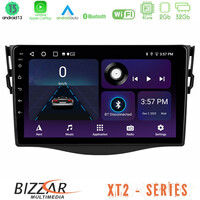 Bizzar xt2 Series 4core Android13 2+32gb Toyota Rav4 Navigation Multimedia Tablet 9 u-xt2-Ty0530