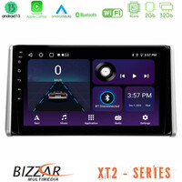 Bizzar xt2 Series 4core Android13 2+32gb Toyota Rav4 2019-2023 Navigation Multimedia Tablet 10 u-xt2-Ty0542