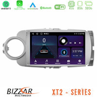 Bizzar xt2 Series 4core Android13 2+32gb Toyota Yaris Navigation Multimedia Tablet 9 u-xt2-Ty1777