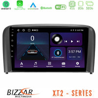 Bizzar xt2 Series 4core Android13 2+32gb Volvo s80 1998-2006 Navigation Multimedia Tablet 9 u-xt2-Vl0971