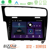Bizzar xt2 Series 4core Android13 2+32gb vw Golf 7 Navigation Multimedia Tablet 10 u-xt2-Vw0003pb