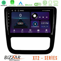 Bizzar xt2 Series 4core Android13 2+32gb vw Scirocco 2008-2014 Navigation Multimedia Tablet 9 (Μαύρο Γυαλιστερό) u-xt2-Vw0057bl
