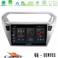 Cadence qg Series 8core Android13 4+64gb Citroën c-Elysée / Peugeot 301 Navigation Multimedia Tablet 9 u-qg-Ct0070