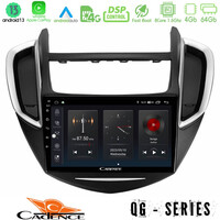 Cadence qg Series 8core Android13 4+64gb Chevrolet Trax 2013-2020 Navigation Multimedia Tablet 9 u-qg-Cv0053