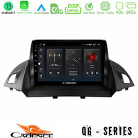 Cadence qg Series 8core Android13 4+64gb Ford c-Max/kuga Navigation Multimedia Tablet 9 u-qg-Fd0047