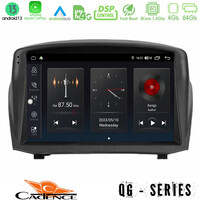 Cadence qg Series 8core Android13 4+64gb Ford Fiesta 2008-2012 Navigation Multimedia Tablet 9 (Oem Style) u-qg-Fd1451