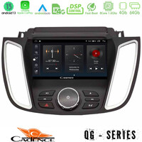 Cadence qg Series 8core Android13 4+64gb Ford Kuga/c-max 2013-2019 Navigation Multimedia Tablet 9 u-qg-Fd2025