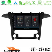 Cadence qg Series 8core Android13 4+64gb Ford s-max 2006-2012 Navigation Multimedia Tablet 9 u-qg-Fd409