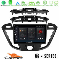 Cadence qg Series 8core Android13 4+64gb Ford Transit Custom/tourneo Custom Navigation Multimedia Tablet 9 u-qg-Fd680