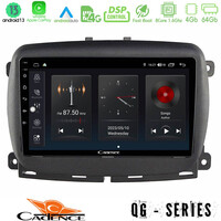 Cadence qg Series 8core Android13 4+64gb Fiat 500l Navigation Multimedia Tablet 10 u-qg-Ft410