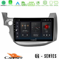 Cadence qg Series 8core Android13 4+64gb Honda Jazz 2009-2013 Navigation Multimedia Tablet 10 u-qg-Hd098t