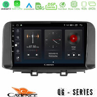 Cadence qg Series 8core Android13 4+64gb Hyundai Kona 2018-2023 Navigation Multimedia Tablet 10 u-qg-Hy0342