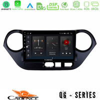 Cadence qg Series 8core Android13 4+64gb Hyundai i10 2014-2020 Navigation Multimedia Tablet 9 u-qg-Hy0506