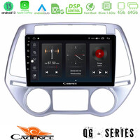 Cadence qg Series 8core Android13 4+64gb Hyundai i20 2012-2014 Navigation Multimedia Tablet 9 u-qg-Hy0619