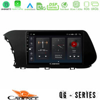 Cadence qg Series 8core Android13 4+64gb Hyundai i20 2021-2023 Navigation Multimedia Tablet 9 u-qg-Hy1043