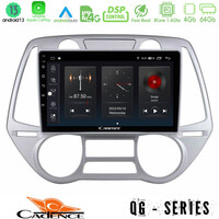 Cadence qg Series 8core Android13 4+64gb Hyundai i20 2009-2012 Auto a/c Navigation Multimedia Tablet 9 u-qg-Hy0709