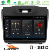 Cadence qg Series 8core Android13 4+64gb Isuzu d-max 2012-2019 Navigation Multimedia Tablet 9 u-qg-Iz588