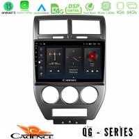 Cadence qg Series 8core Android13 4+64gb Jeep Compass/patriot 2007-2008 Navigation Multimedia Tablet 10 u-qg-Jp1023