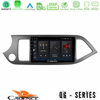 Cadence qg Series 8core Android13 4+64gb kia Picanto Navigation Multimedia Tablet 9 u-qg-Ki0611