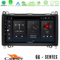 Cadence qg Series 8core Android13 4+64gb Mercedes A/b/vito/sprinter Class Navigation Multimedia Tablet 9 u-qg-Mb0759
