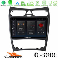 Cadence qg Series 8core Android13 4+64gb Mercedes clk Class W209 2000-2004 Navigation Multimedia Tablet 9 u-qg-Mb1452