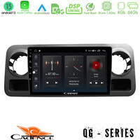 Cadence qg Series 8core Android13 4+64gb Mercedes Sprinter W907 Navigation Multimedia Tablet 10 u-qg-Mb1463