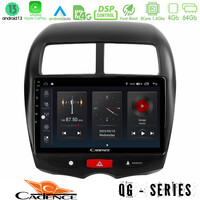 Cadence qg Series 8core Android13 4+64gb Mitsubishi asx Navigation Multimedia Tablet 10 u-qg-Mt0075