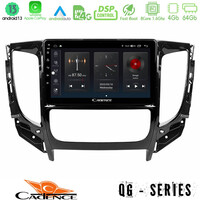 Cadence qg Series 8core Android13 4+64gb Mitsubishi L200 2016-&Gt; &Amp; Fiat Fullback (Auto A/c) Navigation Multimedia Tablet 9 u-qg-Mt0719