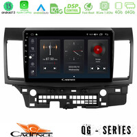 Cadence qg Series 8core Android13 4+64gb Mitsubishi Lancer 2008 – 2015 Navigation Multimedia Tablet 10 u-qg-Mt232