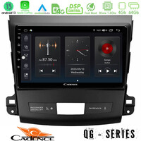 Cadence qg Series 8core Android13 4+64gb Mitsubishi Outlander/citroen c-Crosser/peugeot 4007 Navigation Multimedia Tablet 9 u-qg-Mt662