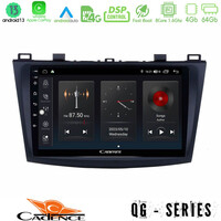Cadence qg Series 8core Android13 4+64gb Mazda 3 2009-2014 Navigation Multimedia Tablet 9 u-qg-Mz0228