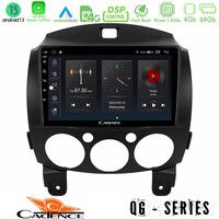 Cadence qg Series 8core Android13 4+64gb Mazda 2 2008-2014 Navigation Multimedia Tablet 9 u-qg-Mz0667