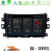 Cadence qg Series 8core Android13 4+64gb Nissan Navara Np300 Navigation Multimedia Tablet 9 u-qg-Ns0340