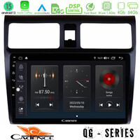 Cadence qg Series 8core Android13 4+64gb Suzuki Swift 2005-2010 Navigation Multimedia Tablet 10 u-qg-Sz0255