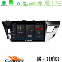 Cadence qg Series 8core Android13 4+64gb Toyota Corolla 2014-2016 Navigation Multimedia Tablet 9 u-qg-Ty0008