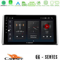 Cadence qg Series 8core Android13 4+64gb Toyota Rav4 2019-2023 Navigation Multimedia Tablet 10 u-qg-Ty0542