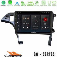 Cadence qg Series 8core Android13 4+64gb Toyota Prius 2010-2015 Navigation Multimedia Tablet 10 u-qg-Ty1082