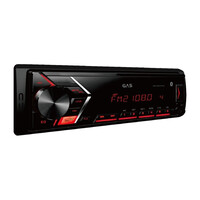 Head Unit 1DIN Gas Audio Power GMA152BTR -Bluetooth/ USB SD card /7 COLORS / 2 pairs preouts